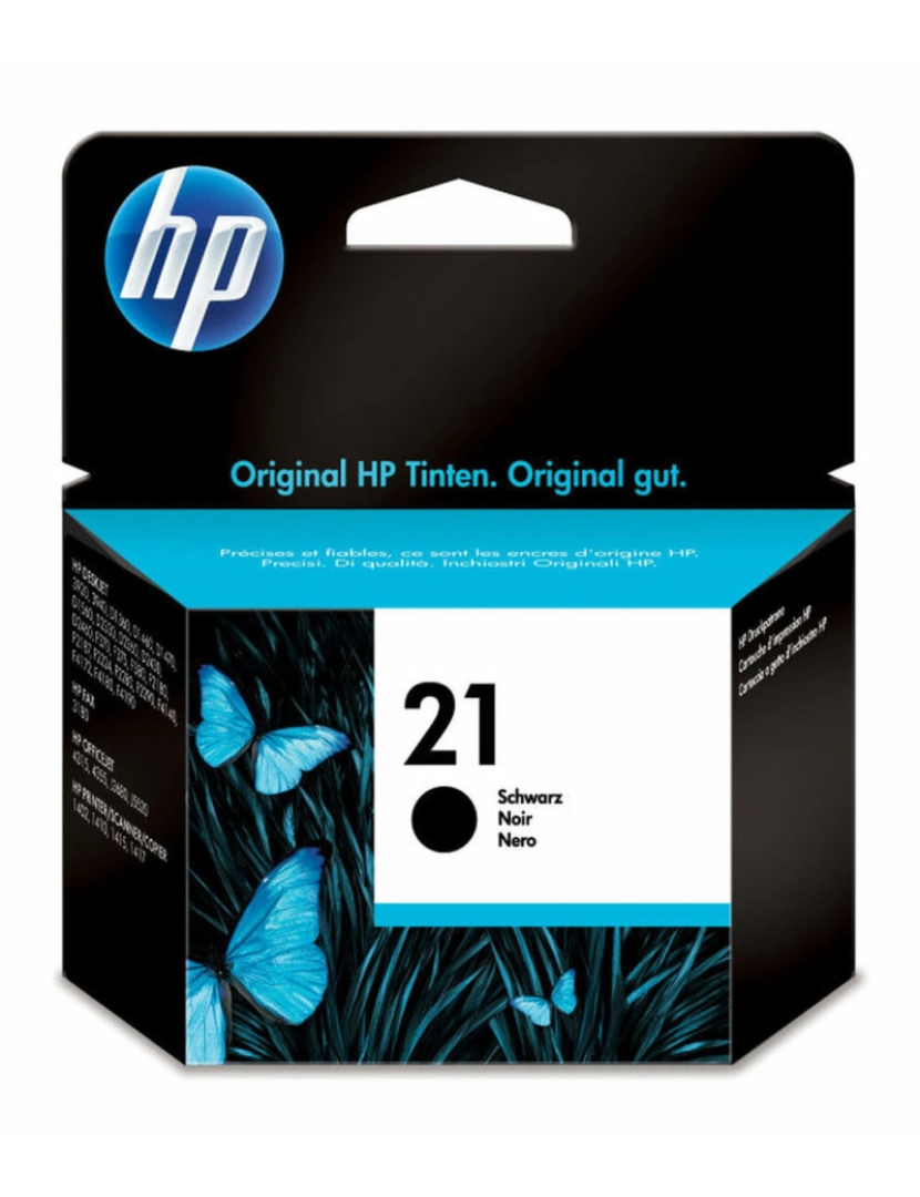 HP - Tinteiro de Tinta Original HP T21 Preto