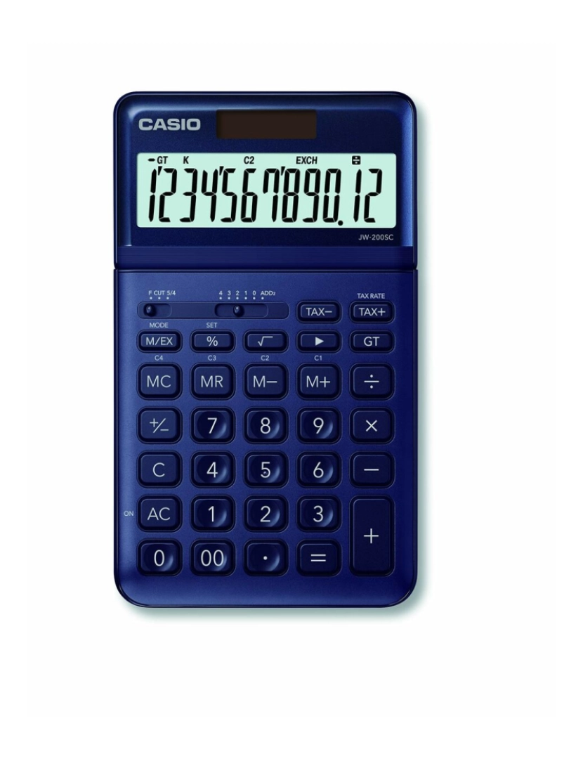 Casio - Calculadora Casio JW-200SC Azul Marinho