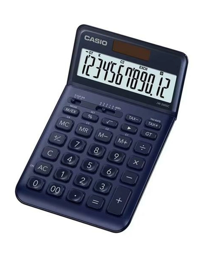 imagem de Calculadora Casio JW-200SC Azul Marinho3