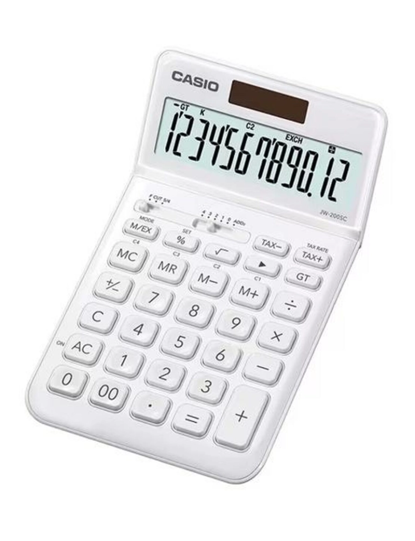 imagem de Calculadora Casio JW-200SC Branco3