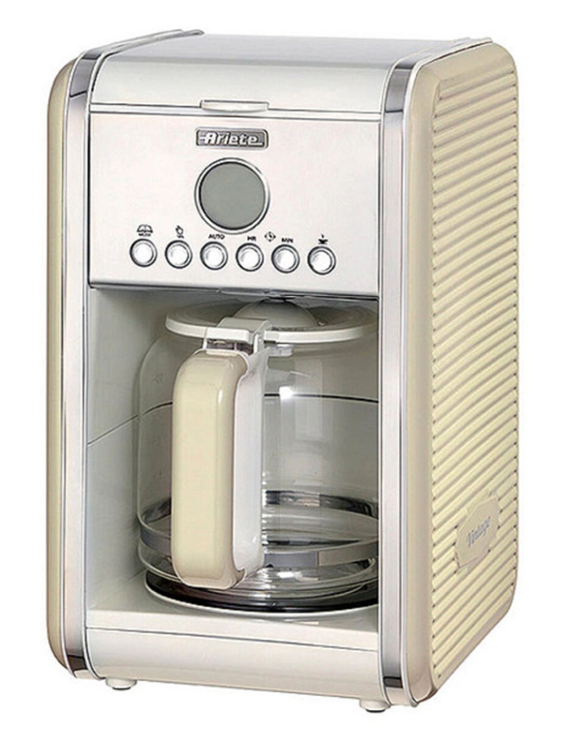 imagem de Máquina de Café de Filtro Ariete 1342/03 2000W (12 Kopjes) Beige1