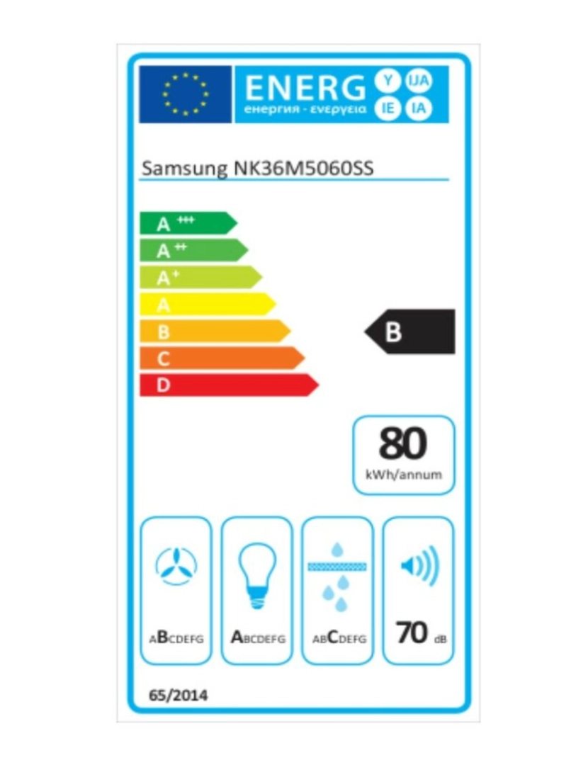 imagem de Extrator Convencional Samsung NK36M5060SS 90 cm 670 m3/h2