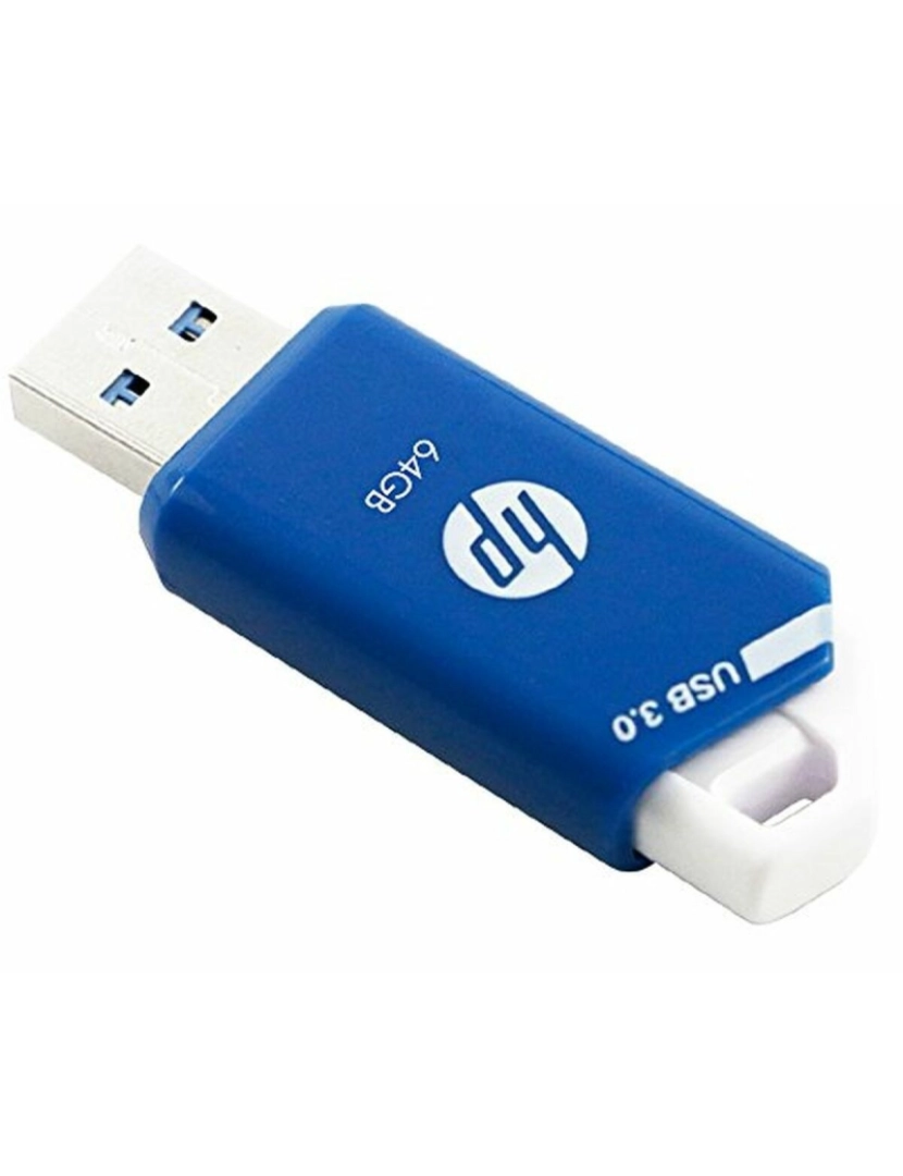 HP - Memória USB HP HPFD755W-64 64 GB Azul