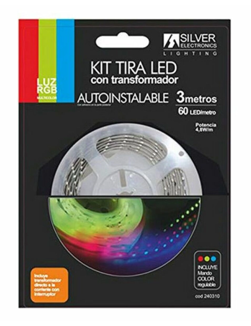 imagem de LED Silver Electronics 240310 RGB 7,2W (3M)1