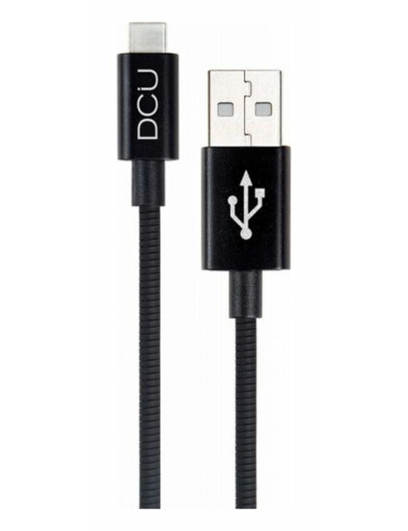 Dcu Tecnologic - Cabo USB A 2.0 para USB C DCU Preto (1M)