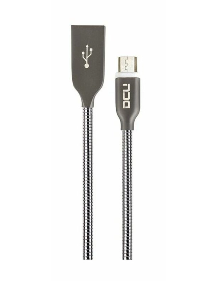 imagem de Cabo USB para micro USB DCU 30401295 Cinzento 1 m2