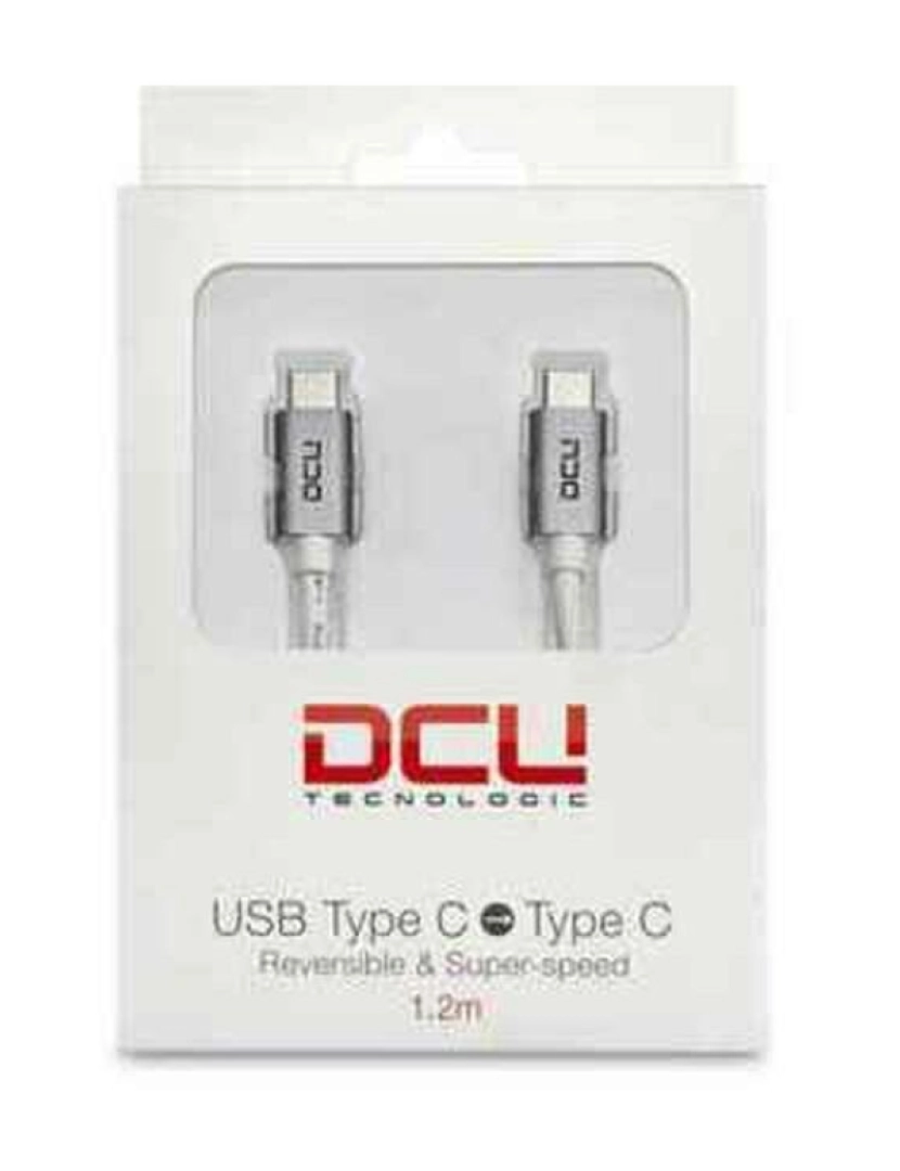 Dcu Tecnologic - Cabo USB-C para USB-C DCU 30402010 (1 m)