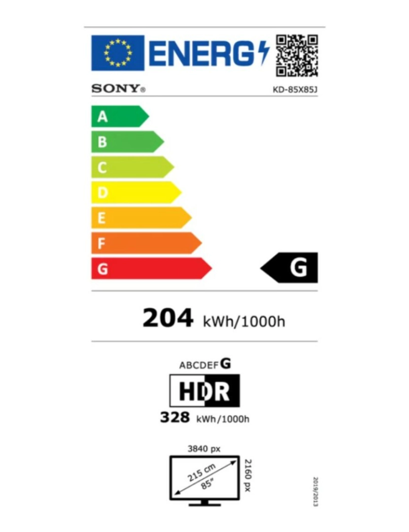 imagem de Smart TV Sony KD85X85JAEP 85" 4K Ultra HD LCD WiFi2