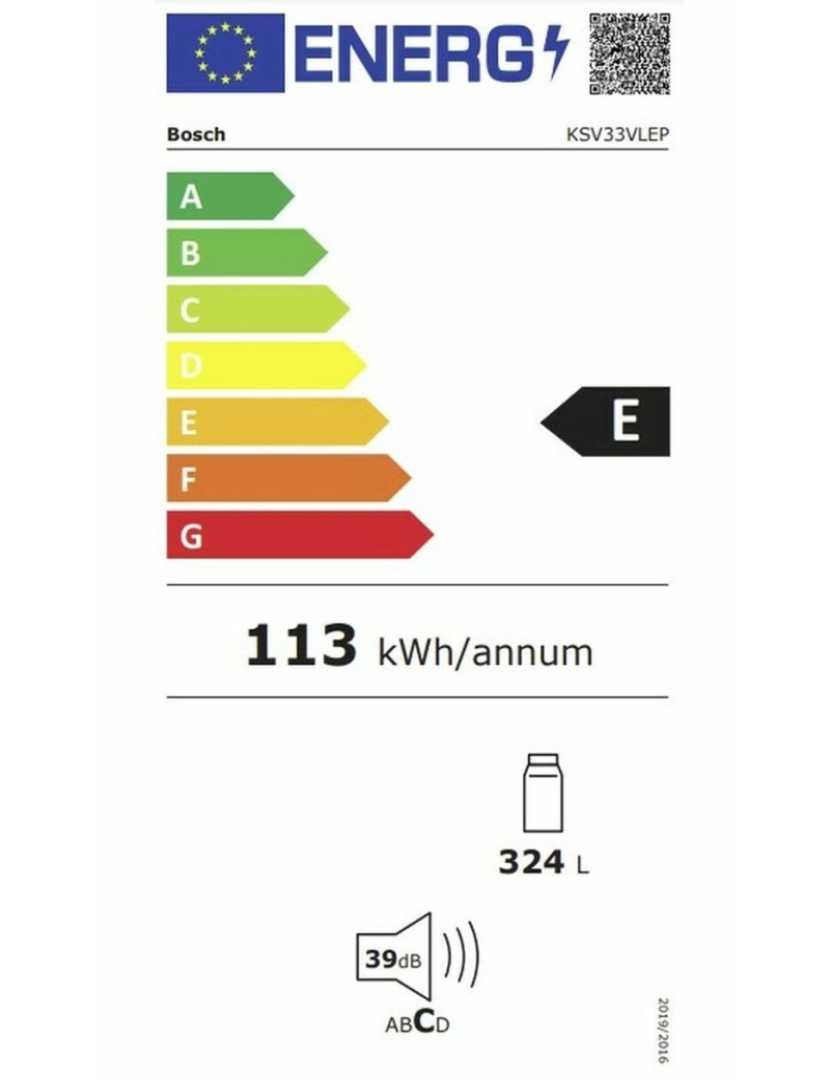 imagem de Frigorífico BOSCH KSV33VLEP  Aço inoxidável3