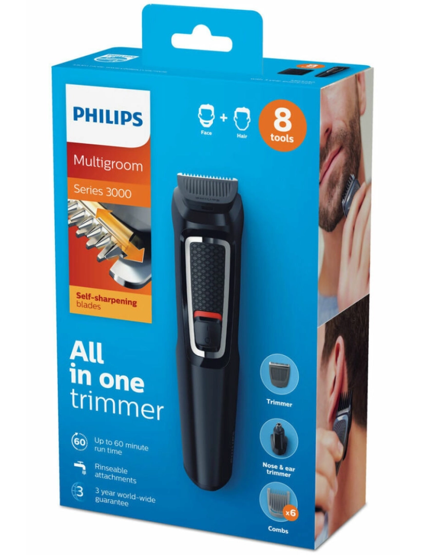 imagem de Aparadores de Cabelo Philips All in one trimmer Multifunção2