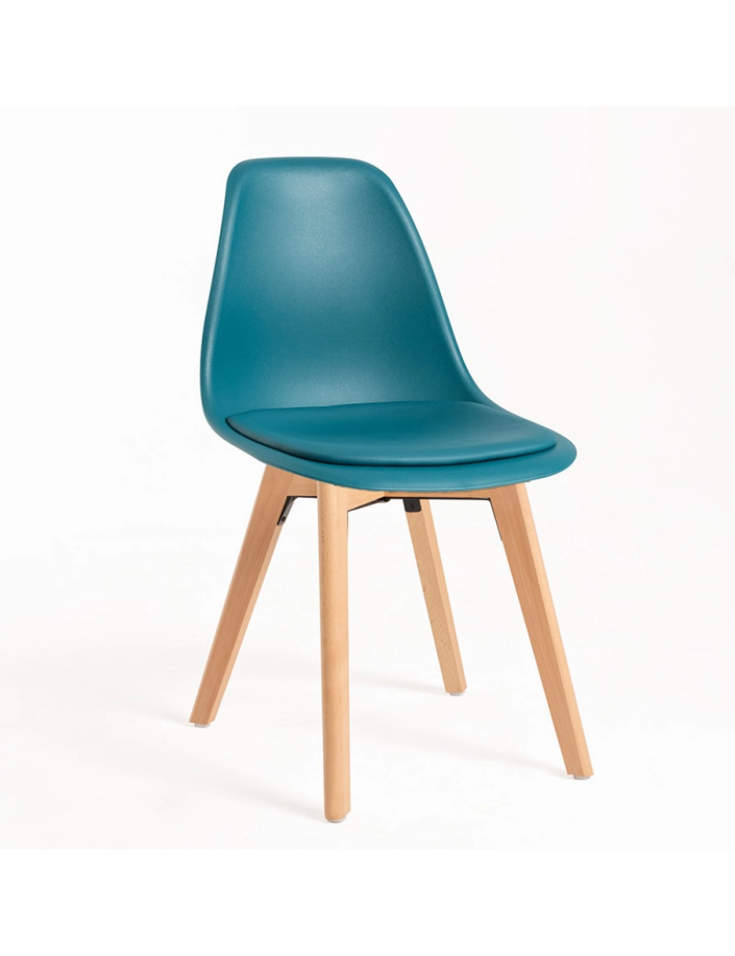 Presentes Miguel - Cadeira Dami - Verde-azulado