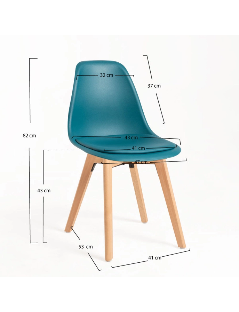 imagem de Cadeira Dami - Verde-azulado2