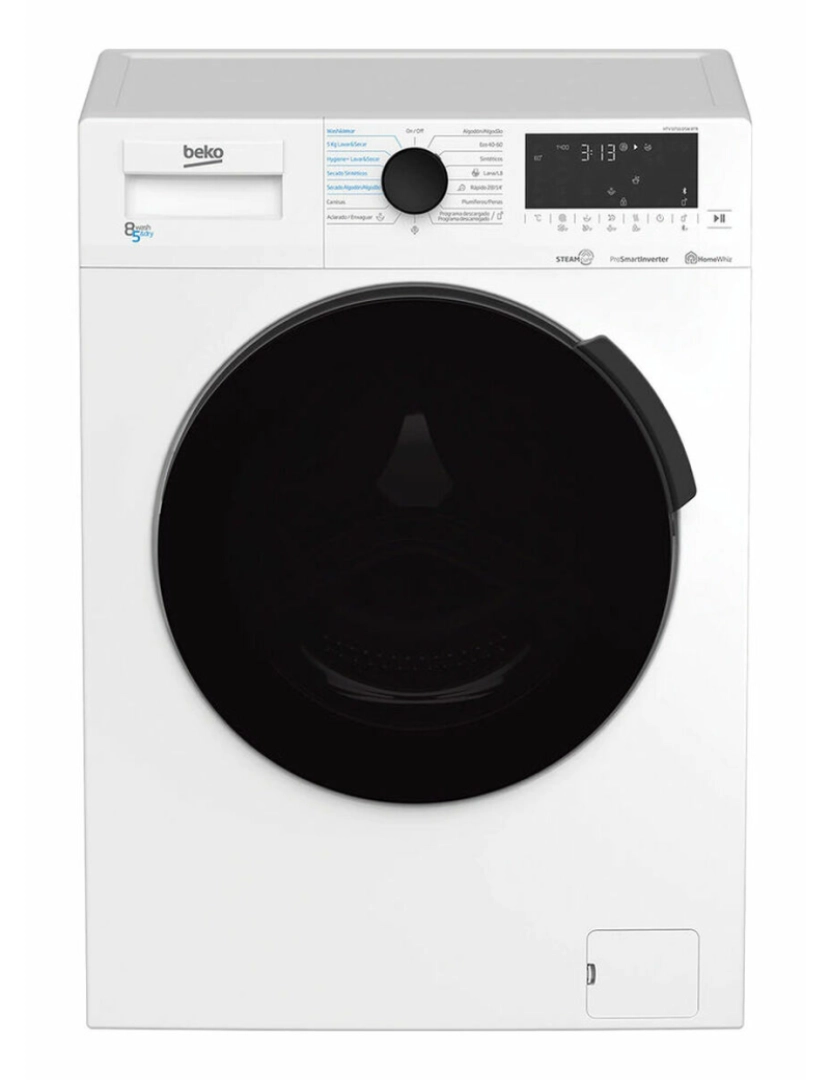 imagem de Máquina de lavar e secar BEKO HTV8716DSWBTR 8kg / 5kg 1400 rpm Branco1