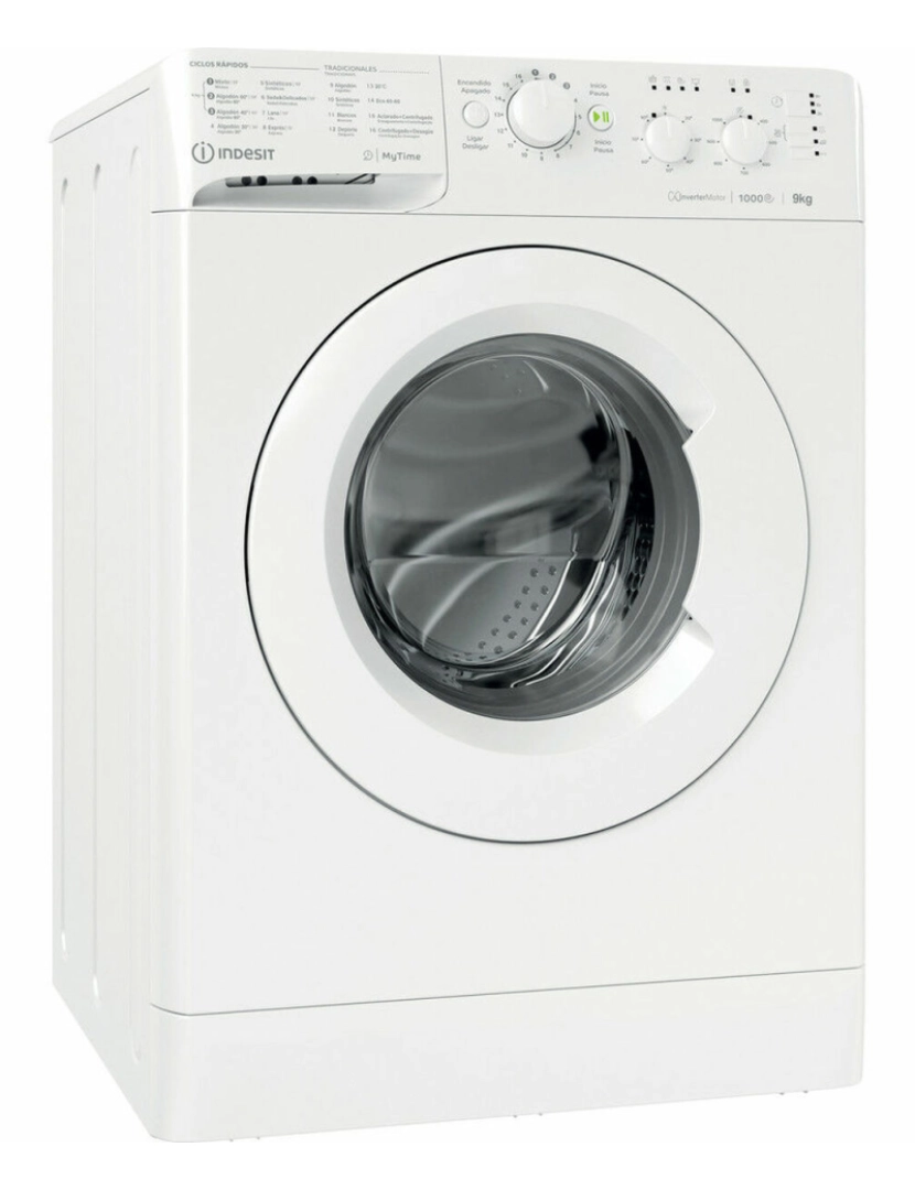 Indesit - Máquina de lavar Indesit MTWC91083WSPT 1000 rpm Branco 9 kg