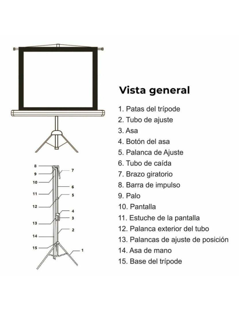 imagem de Tela de Projeção Phoenix TRIP-200 112"2