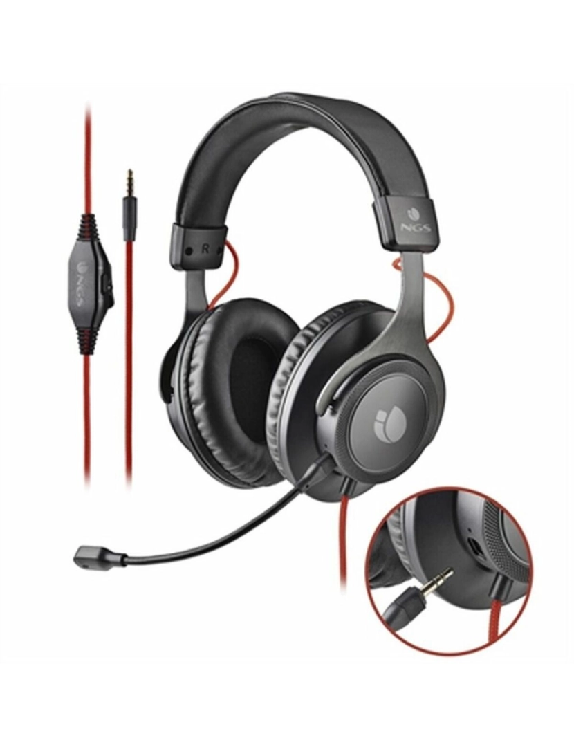 NGS - Auriculares com microfone NGS CROSSTRAIL (1 Unidade)