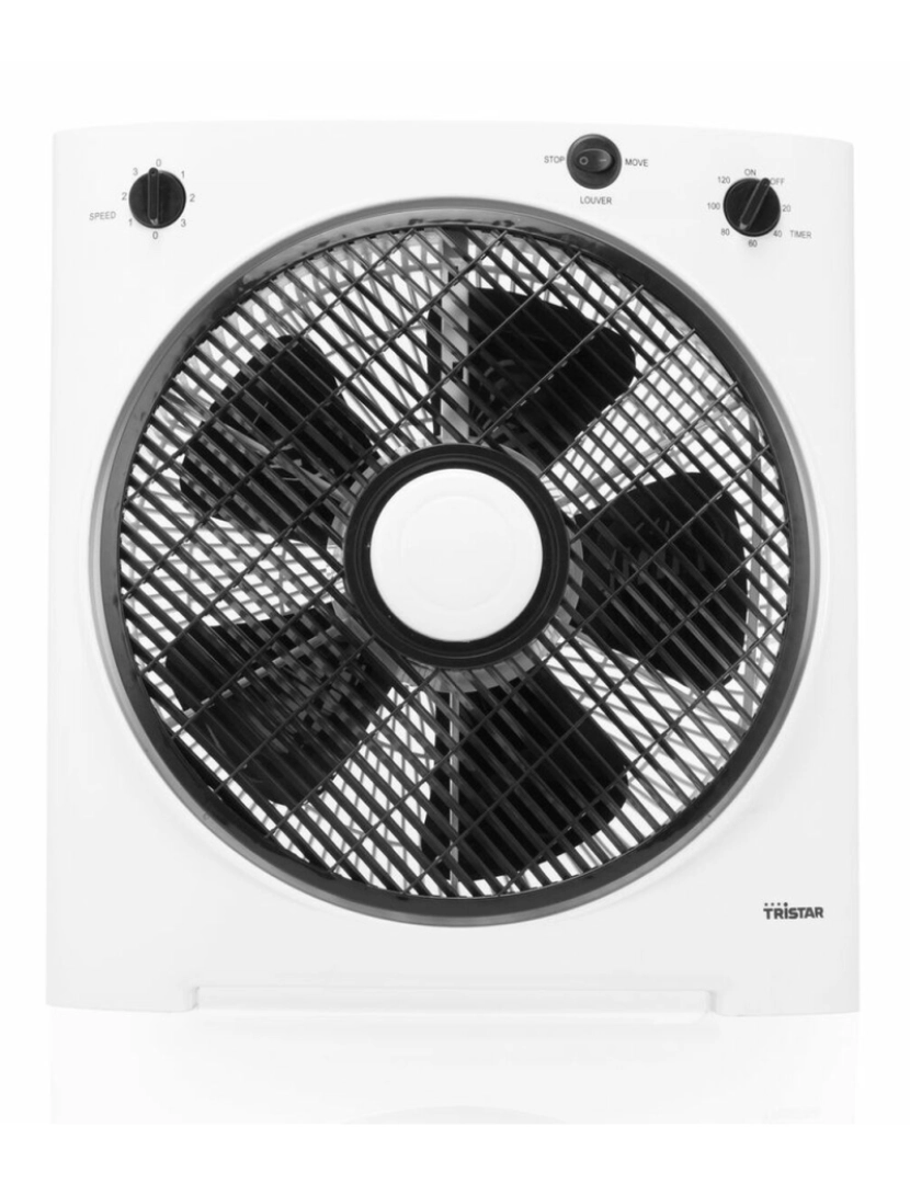 imagem de Ventilador de Solo Tristar VE-5858 Branco Preto 40 W 40W2