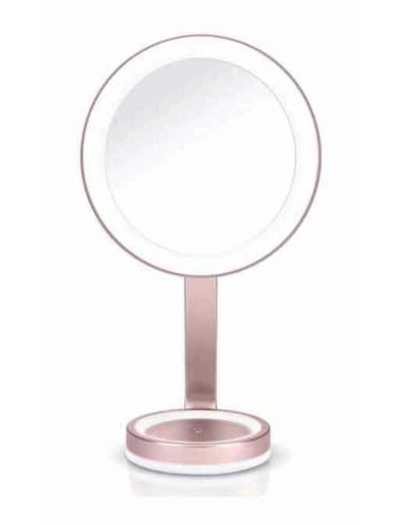 Babyliss - Espelho de Aumento com LED Babyliss 9450E Cor de Rosa