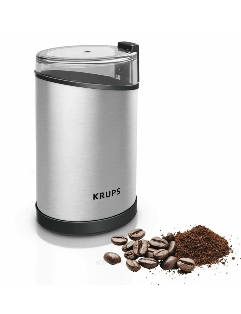 Krups - Moinho de Especiarias Krups GX204D Aço 200 W