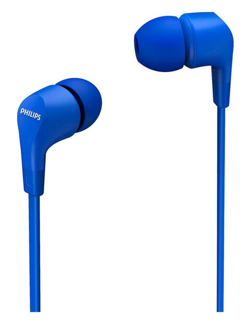 imagem de Auriculares Philips TAE1105BL/00 Azul Silicone3