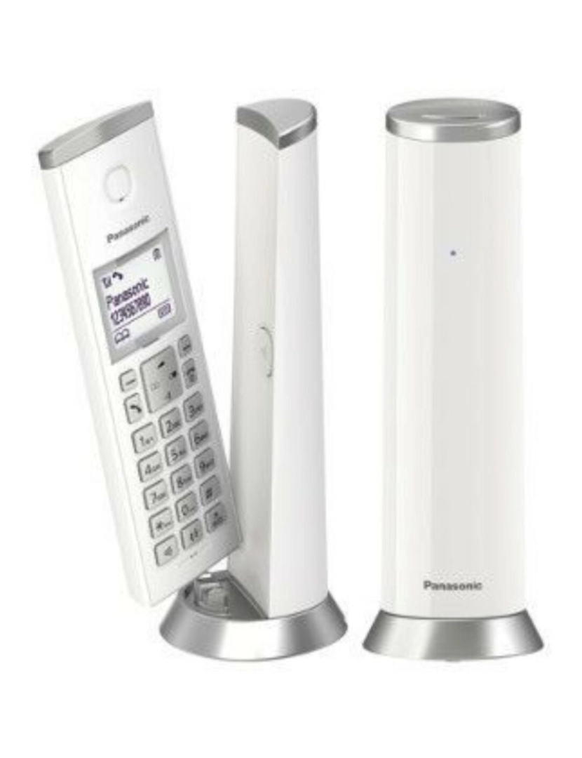 Panasonic - Telefone sem fios Panasonic KX-TGK212SP Branco