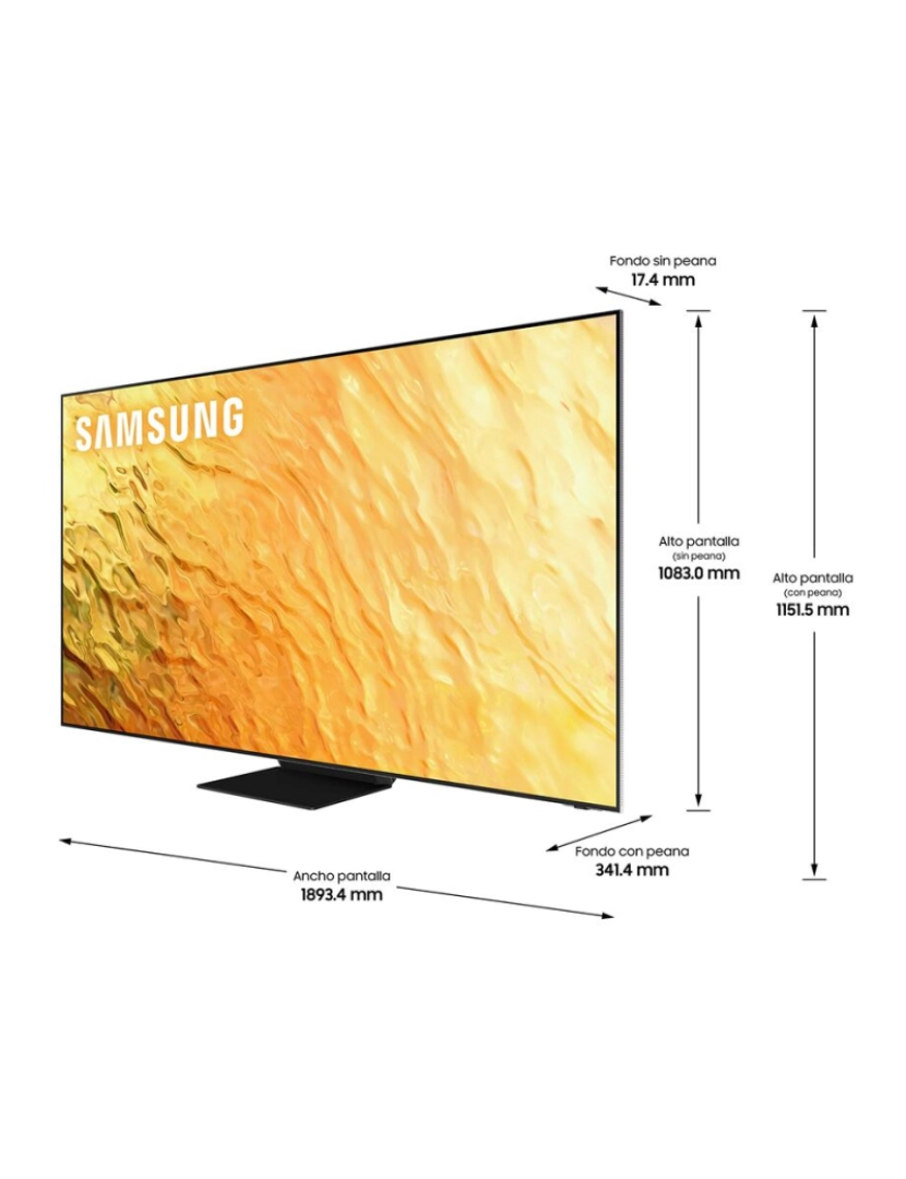 imagem de Smart TV Samsung 75QN800B 75" 8K Ultra HD NEO QLED WIFI3