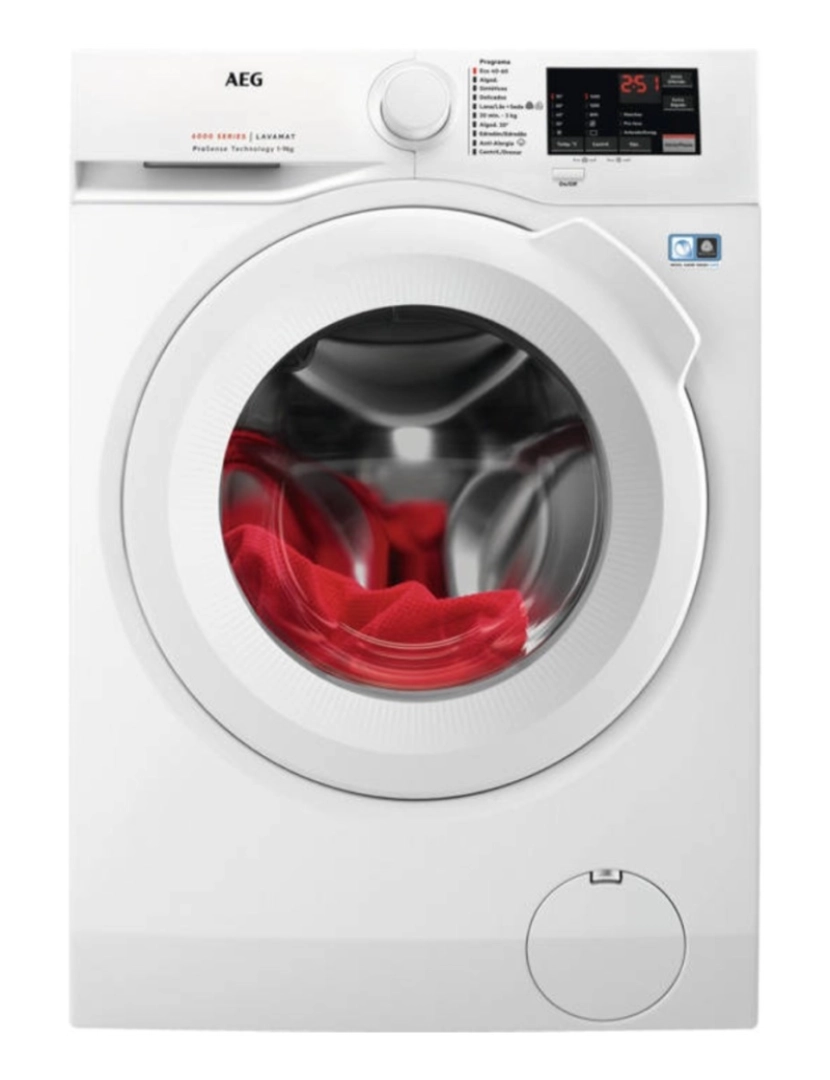 imagem de Máquina de lavar AEG L6FBI947P 9 kg 1400 rpm Branco 1400 rpm 9 kg1