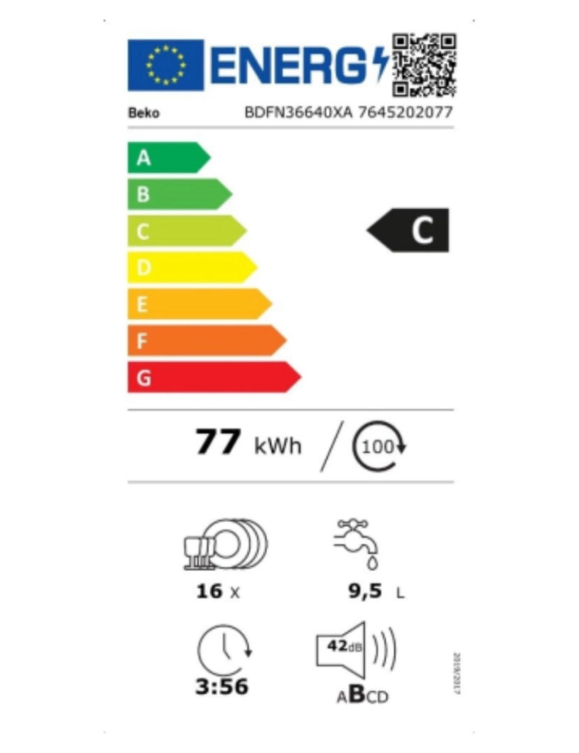 imagem de Lava-louça BEKO BDFN36640XA 60 cm (60 cm)5