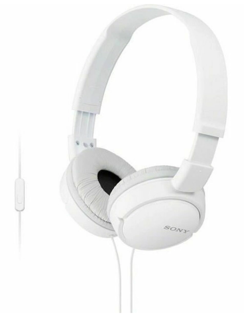 Sony - Auriculares com microfone Sony MDR-ZX110AP Branco