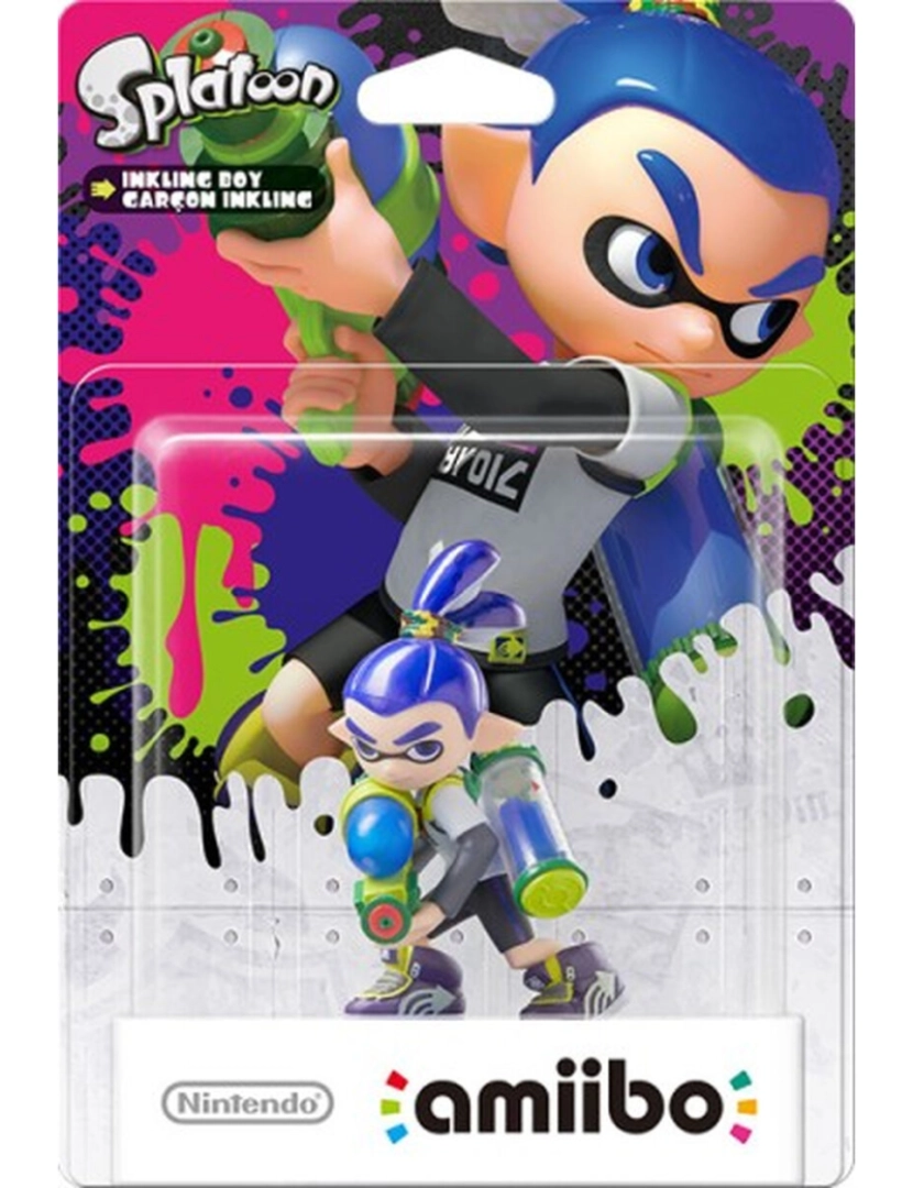 imagem de Figura colecionável Amiibo SPLATOON 2 NEW BOY2