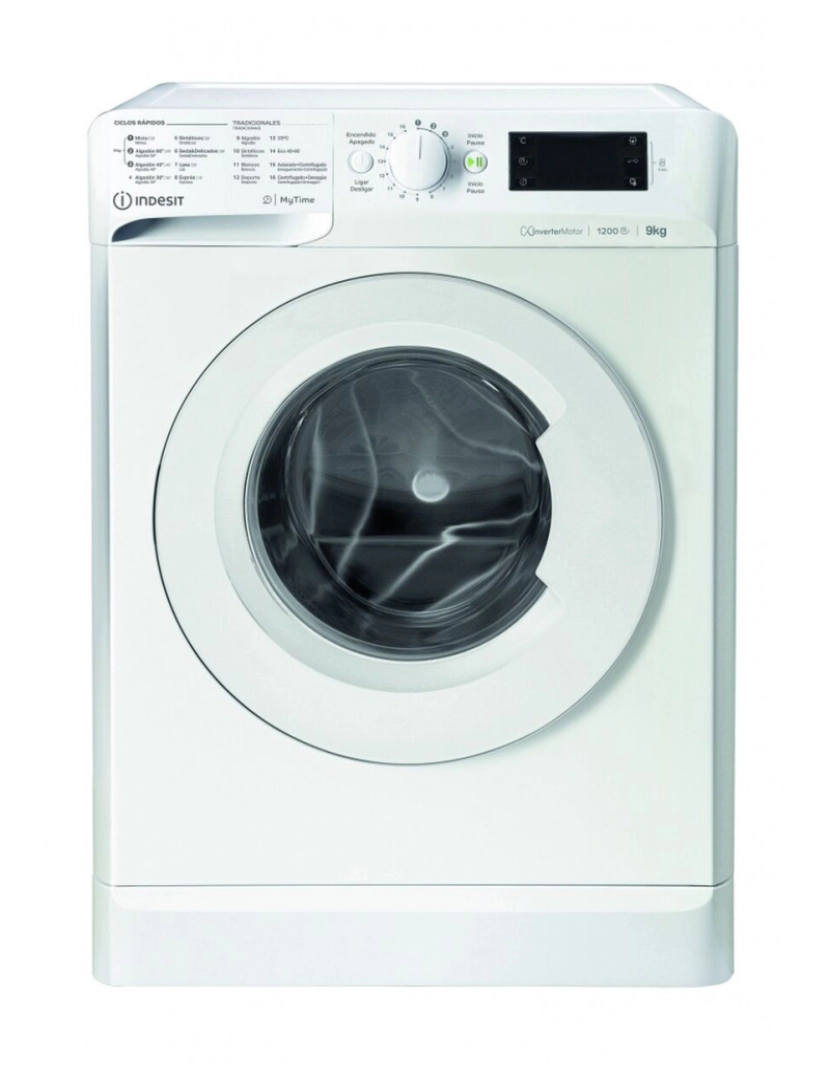 Indesit - Máquina de lavar Indesit MTWE91295WSPT 1200 rpm 9 kg