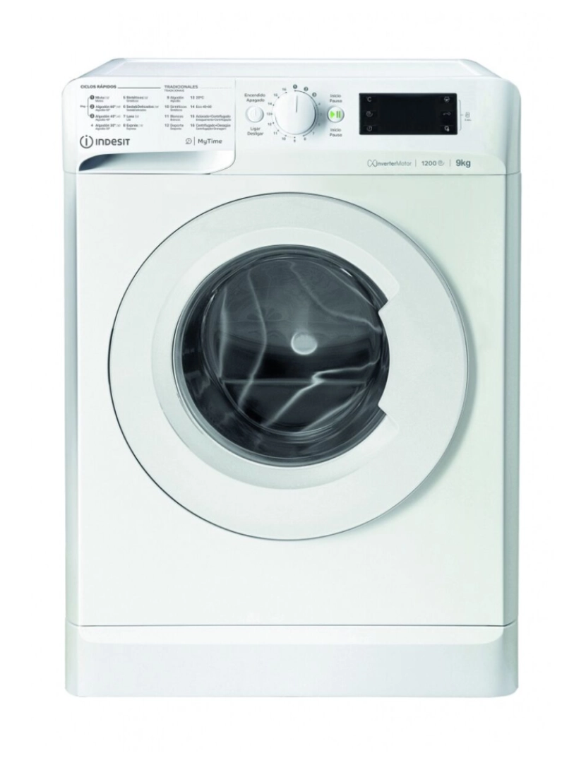 imagem de Máquina de lavar Indesit MTWE91295WSPT 1200 rpm 9 kg1