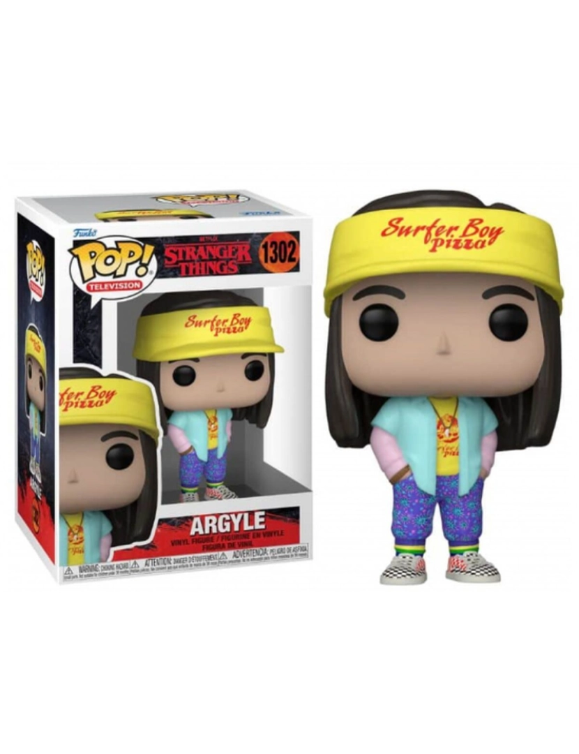 imagem de Figuras de Ação Funko STRANGER THINGS ARGYLE1