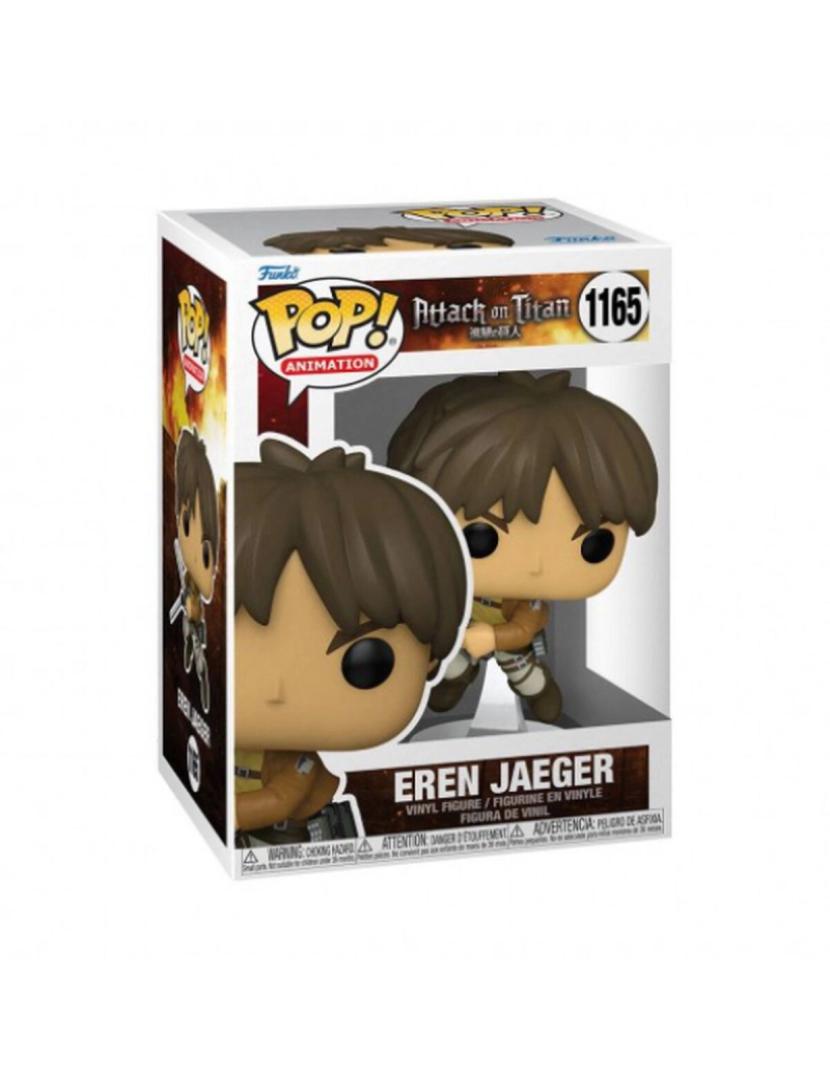 Funko POP! - Figuras de Ação Funko ATTACK ON TITAN EREN YEAGER