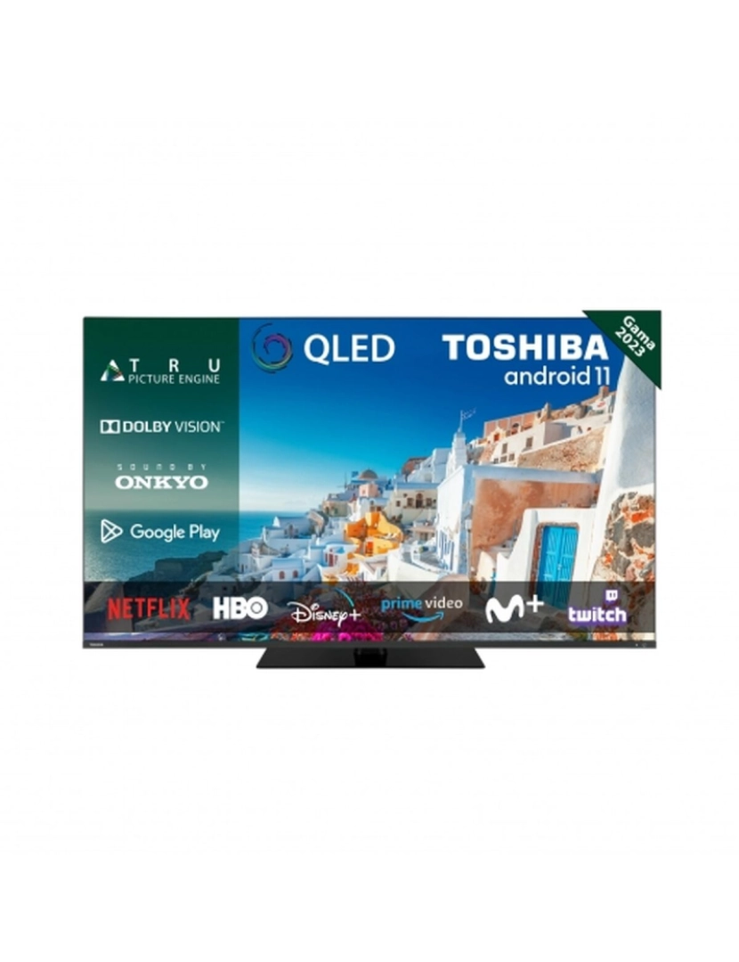 imagem de Smart TV Toshiba 65QA7D63DG 65" 4K Ultra HD QLED Wi-Fi2