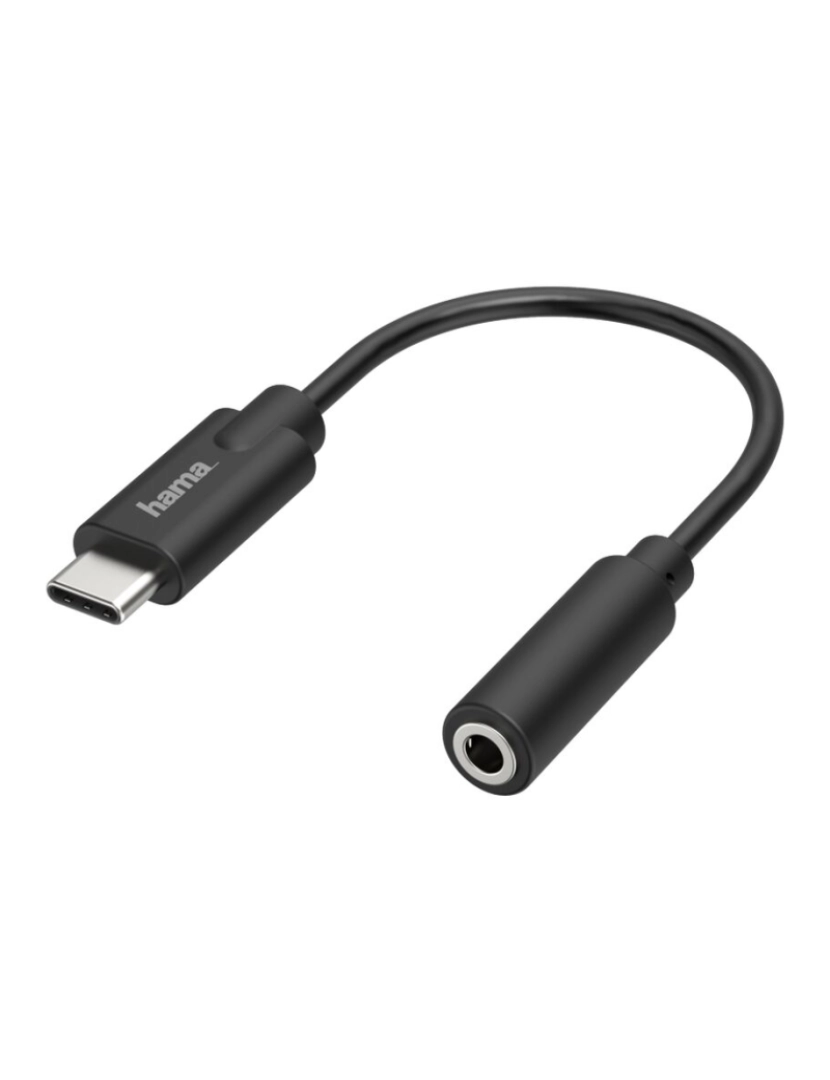 imagem de Adaptador USB C para Jack 3.5 mm Hama 002052821