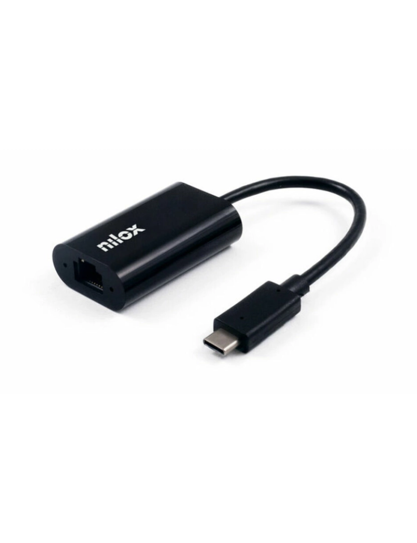 Nilox - Adaptador USB C para Rede RJ45 Nilox NXADAP06