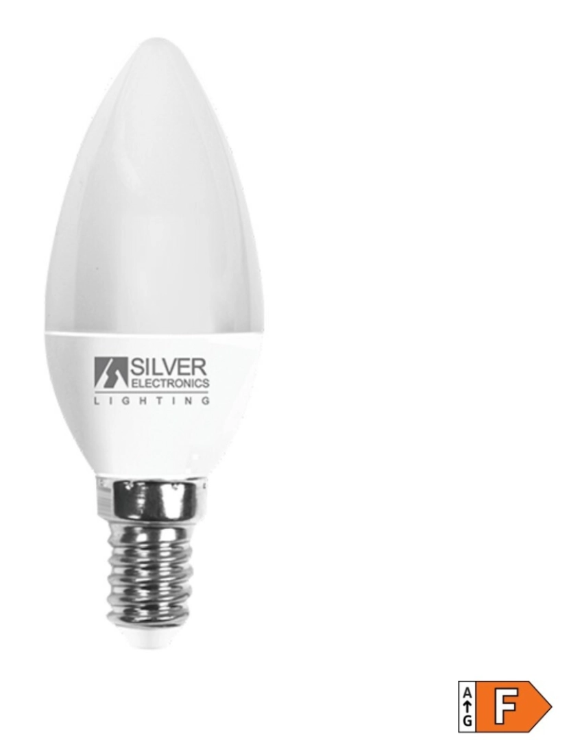 imagem de Lâmpada LED vela Silver Electronics Luz branca 6 W 5000 K2