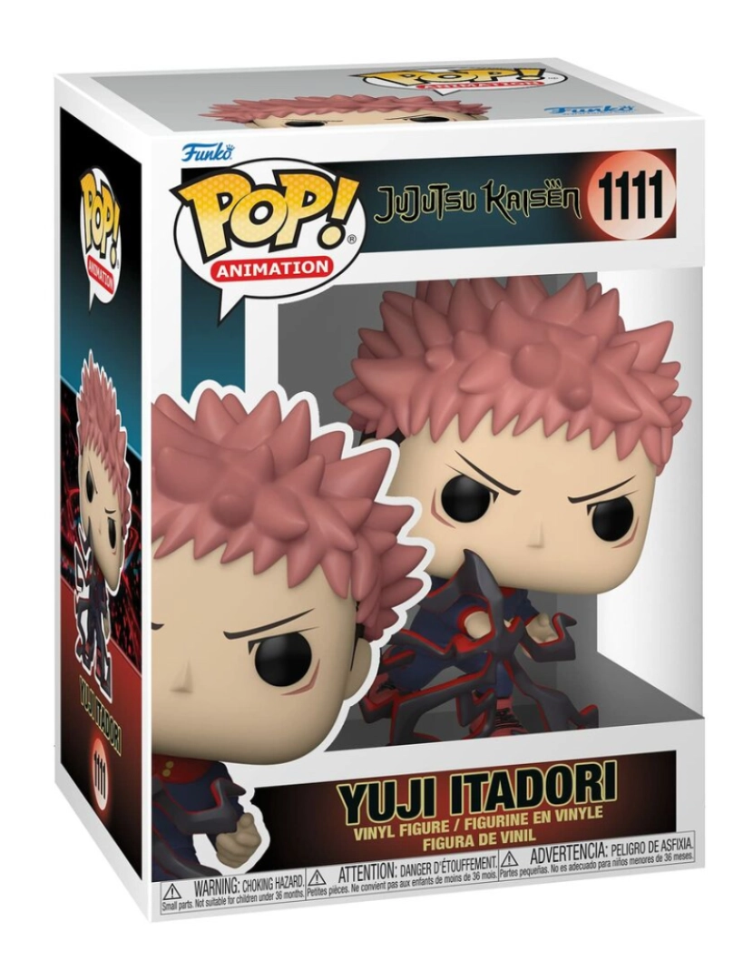 imagem de Figuras de Ação Funko JUJUTSU KAISEN YUJI ITADORI1