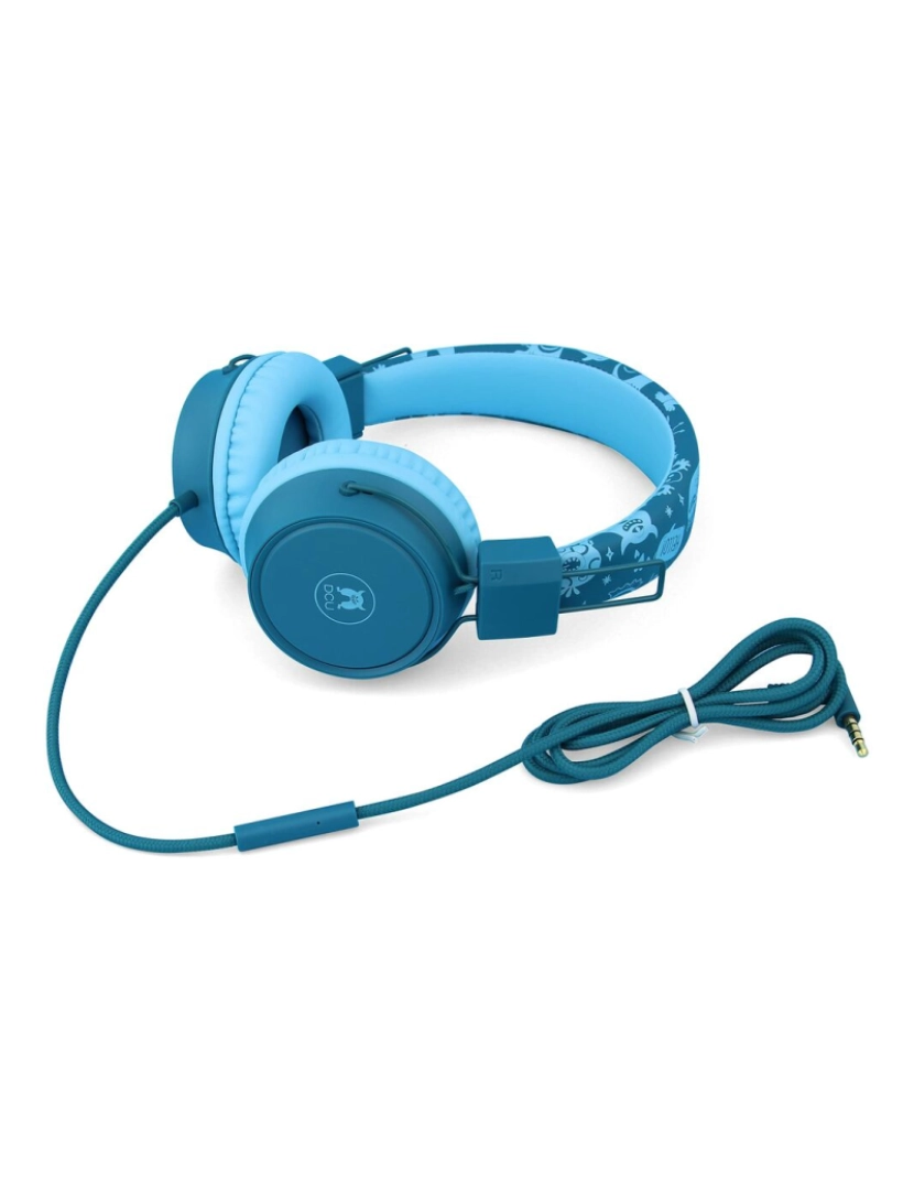 imagem de Auriculares DCU SAFE Azul (1 Unidade)3