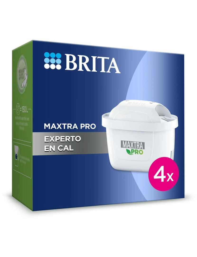 Brita - Recarga Brita MAXTRA PRO CAL Branco Plástico (4 Unidades)