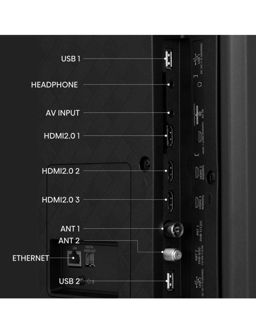 imagem de Smart TV Hisense 65A7KQ 4K Ultra HD 65" HDR QLED2