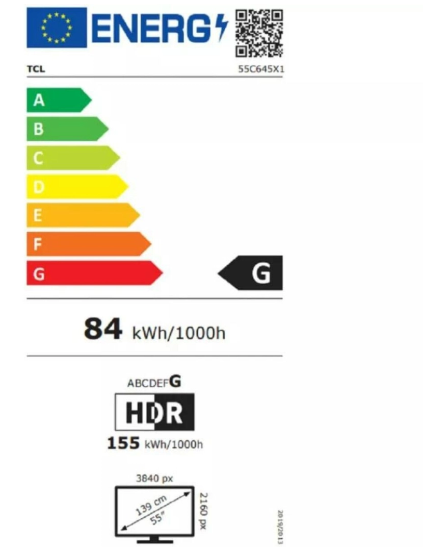 imagem de Smart TV TCL 55C649 55" 4K Ultra HD QLED Direct-LED AMD FreeSync4