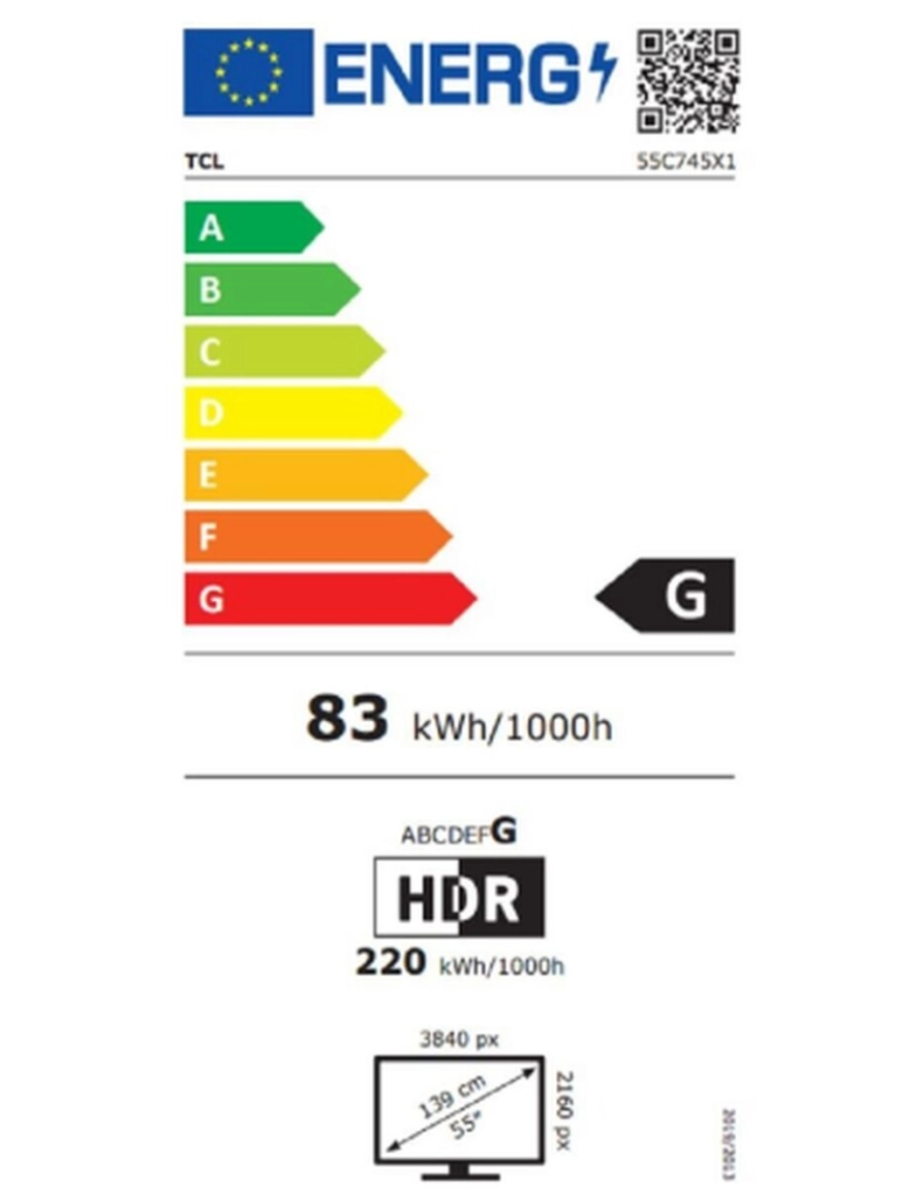 imagem de Smart TV TCL 55C745 55" 4K Ultra HD QLED AMD FreeSync2