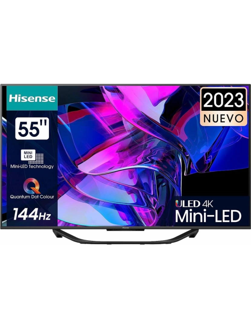 Hisense - Smart TV Hisense 55U7KQ 4K Ultra HD 55" IPS