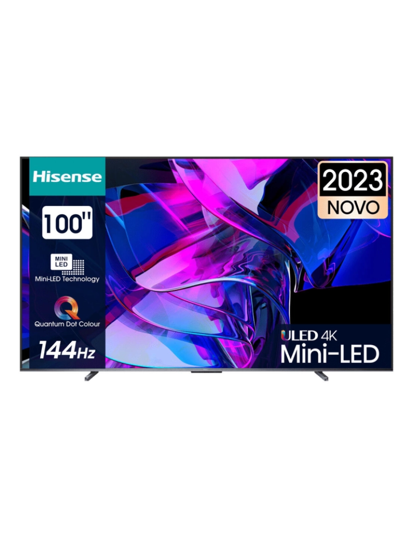 Hisense - Smart TV Hisense 100U7KQ 100" 4K Ultra HD LED Dolby Atmos AMD FreeSync