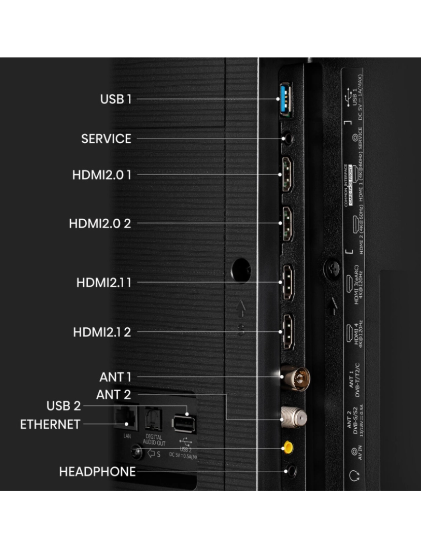 imagem de Smart TV Hisense 55U8KQ 55" 4K Ultra HD LED3