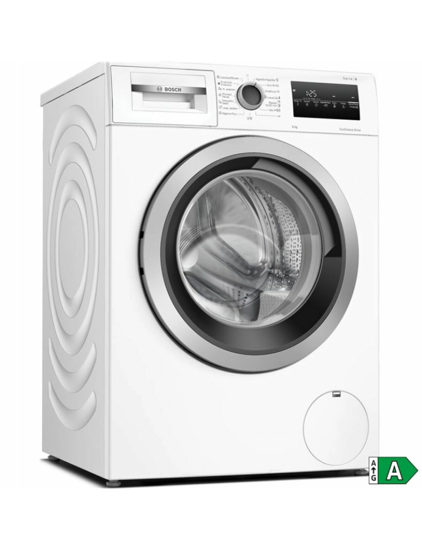 imagem de Máquina de lavar BOSCH WAN28286ES 8 kg 1400 rpm Branco4