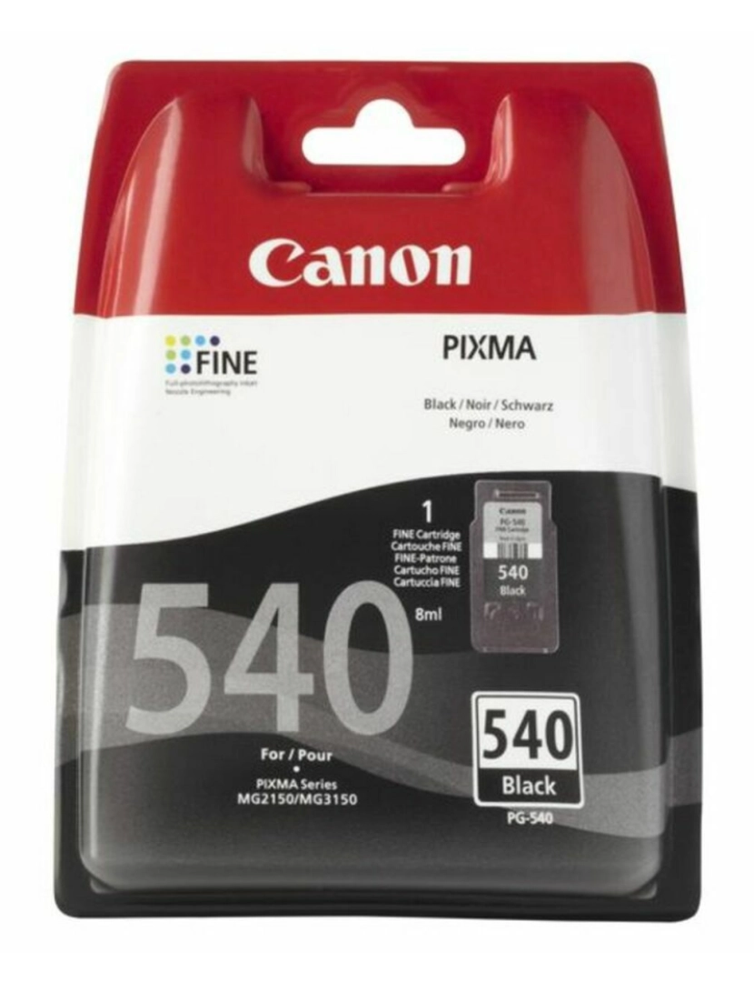 imagem de Tinteiro de Tinta Original Canon PG-540 Preto1