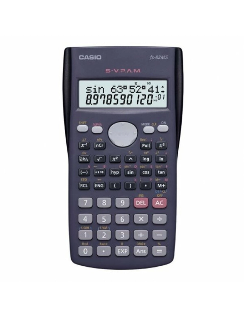 Casio - Calculadora Científica Casio FX82MS Azul Cinzento escuro